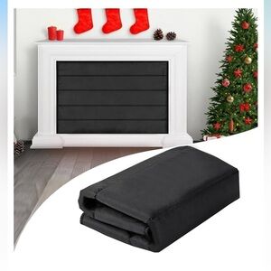Indoor Magnetic Fireplace Blanket for Draft Heat Loss Cover 39x32 NWT